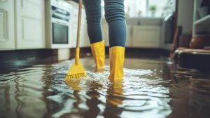 cleaning after flood