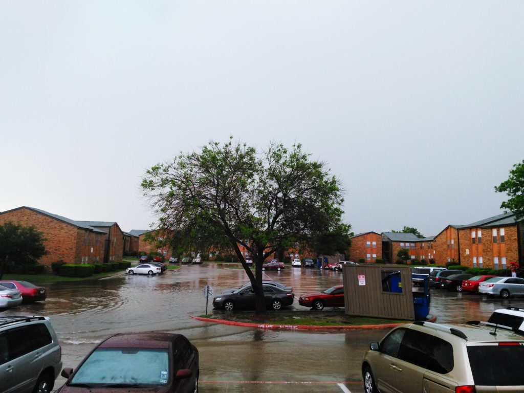 Post-Thunderstorm Flooding