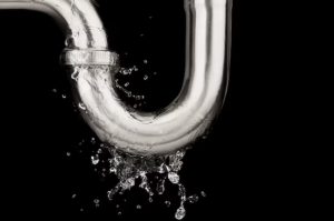 burst pipe