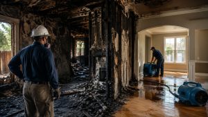 fire damage restoration